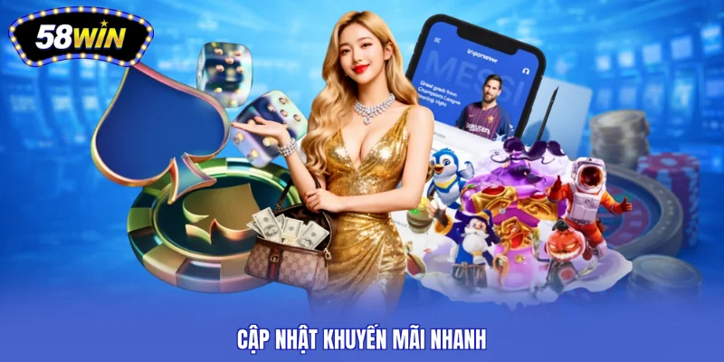 Cập nhật khuyến mãi nhanh