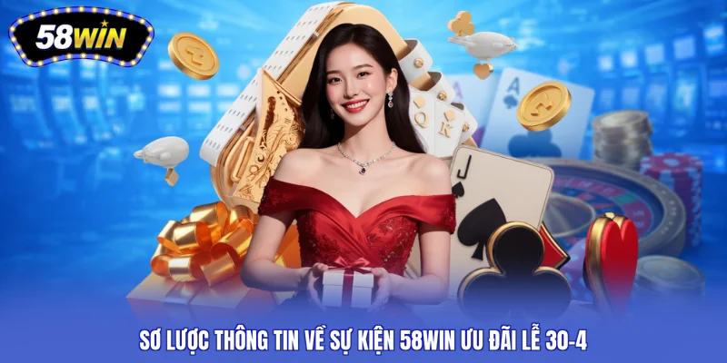 Sơ lược thông tin về sự kiện 58WIN ưu đãi lễ 30-4